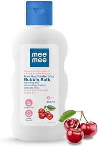 Mee Mee Foamy Baby Mild Bubble Bath 200ml (Pk 1) With Cherry & Fruit Extracts | Tear-Free Moisturizes and Soothes Skin |Infant Friendly Natural Head to Toe Baby Wash Dermatologically Tested
