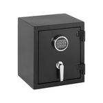 Amazon Basics Fire Resistant Security Safe with Programmable Electronic Keypad, 23.5 l, Black, 36 cm W x 31 cm D x 40 cm H