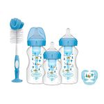 Dr. Brown's Natural Flow Options+ Anti-Colic Baby Bottle Gift Set, Blue