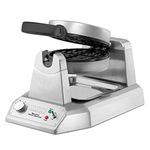 Waring Commercial Belgian Waffle Maker, 25 Waffles per Hour, Rotary Feature for Even Baking, Triple-Coated Nonstick Plates, NSF Certified, WW180X