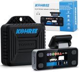 Kohree Upgraded Trailer Brake Controller, Split Electric Brake Controller Kit, LCD Screen, Smart Chip, Proportional Brake Controller for Trailers with 1-4 Axles