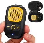 ShellHome Wearable Bluetooth Speaker, 30H Working Time Magnetic Clip-On Wireless Jobsite Pro Water-Resistant Portable Speaker — Built-in Mic for Hands-Free Music and Calls