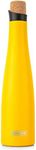 koodee Wine Bottle - 24 oz Insulated Stainless Steel Wine Bottle with Double Wall Vacuum Sealed Lids,for Wine Lovers Keeps Wine Cold for 24 Hours and Hot for 12 Hours (Yellow,700ml)