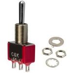 C&K Components Toggle Switches On-On Spdt Sldr Mnt (1 Piece)