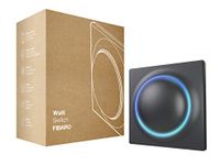 Fibaro Walli Switch / Z-Wave Plus Flush-Mounted Relay Switch Wireless On/Off Trigger Anthracite FGWDSEU-221-8