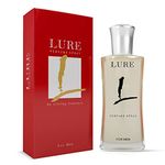 LURE Perfume Spray for Men/Fresh Scent/Luxury Perfume/Premium perfume/Body spray Deep Freshness (50ml) | Long Lasting Fragrance | Perfect For Everyday Use | Luxury & Distinction |