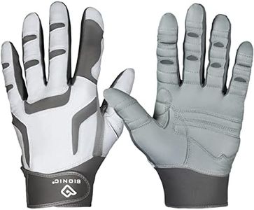 Bionic Men's ReliefGrip 2.0 Golf Glove (Silver, Small, Left)