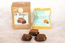 The Cinnamon Kitchen Oh Fudge (Pack Of 5) Sweetened With Dates |Chocolate Fudge Cubes|Natual & Healthy Snack Vegan & Gluten Free| Energy Bite |No Refined Sugar|Flour & Dairy Free, 30 Gram