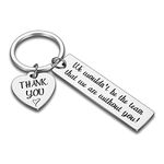 Boss Coach Appreciation Gifts Keychain Gifts for Manager Leaders Supervisor Mentor- We Wouldn't Be the Team That We Are Without You Thank You Coworkers Leaders