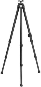 HUNTPAL Deluxe Carbon Fiber Shooting Tripod with Heavy Duty Construction, 360 Degree Ball Head, Quick-Release Arca-Swiss Mount or Picatinny Mount System for Hunting, Shooting, Glassing, and Outdoors