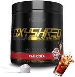 EHPlabs OxyShred Hardcore Thermogenic Pre Workout Powder for Shredding - Pre Workout Powder with L Glutamine & Acetyl L Carnitine, Energy Boost Drink, Mood Booster - Cali Cola, 40 Servings