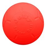 Jolly Pets Medium Soccer Ball Floating-Bouncing Dog Toy, 6 inch Diameter, Orange (SB06 OR)