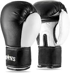 Lions Boxing Gloves - Premium Faux Leather, Pro Sparring Training Muay Thai Gloves, MMA Punching Kickboxing Bag Focus Mitts Fighting Training Workout for Men Women