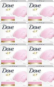 Dove Pink Beauty Cream Bar Soap, 100 Gram / 3.5 Ounce Bars (Pack of 8)