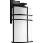 Progress Lighting P6064-31 1 LT Wall Lantern with Etched Glass, 9.5 by Progress Lighting