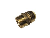 1 Piece XFITTING 3/4'' Push Fit x 1'' Male NPT Adapter, Male Adapter,