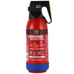 Ceasefire Stainless Steel BC Powder Based Fire Extinguisher, 2 kg