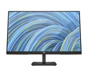 HP 24 Inch FHD Monitor | Full HD VA LCD Display | 75hz Refresh Rate | 250 Nits Brightness | 3000:1 Contrast Ratio | AMD FreeSync Technology | Adjustable Tilt | 1x HDMI 1.4, 1x VGA | Black | V24v G5
