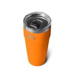 YETI Rambler 30 oz Stackable Tumbler, Stainless Steel, Vacuum Insulated with MagSlider Lid, King Crab