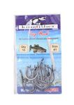 Hunting Hobby Kingfisher Series carp Hook Made up with hi Carbon Steel chemically sharpened Best for Fresh and Saltwater Fishing (Size 1-10pcs)