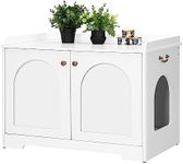 Hzuaneri Cat Litter Box Enclosure w