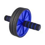 Konex Abs & Abdominal Workout Roller Wheels for Men & Women | Lightweight Non Skid Wheels with Easy & Ergonomic Grip | Ideal for Home & Gym Workouts (Blue)