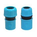 Divine Tree Hose Connector Hose Nozzle Tap Connector for Quick Hose Fitting 1/2 Inch 3/4 Inch Pack of 2