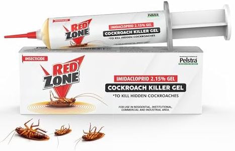 REDZONE Anti Roach Gel Cockroach Killer - Strong & Most Effective Long-Lasting Cockroach Gel for Home, Kitchen & Office, Eco-Friendly, Easy to Use, Fragrance Free, (35g, Pack of 1)
