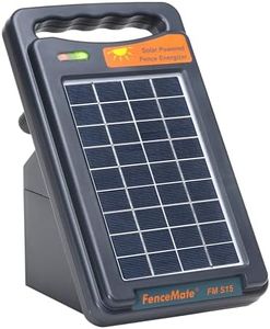 Happy Henhouse Solar Electric Fence Charger - Sun-Powered Energizer with Battery Backup, Portable & Weatherproof Protection for Poultry, Backyard & Gardens - Sleep Sound Knowing Your Coop is Safe