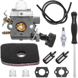 BlueStars BG56C Carburetor Carb - Compatible with Stihl BG56 BG56C Leaf Blower - Replaces ZAMA C1M-S260B 4241-120-0632 4241-120-0622 4241-120-0615 Engine with Air Filter Fuel Line Spark Plug Kit