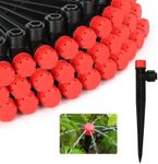 Vatony 20PCS Plant Self Watering Insert Spikes Device, Automatic Water Control System with Adjustable Drip Irrigation, Plastic, Special Feature: Automatic Watering