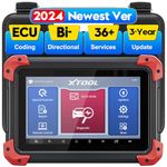 XTOOL D7 Bidirectional Scan Tool, 2024 Newest, Car Diagnostic Scanner with ECU Coding, 36+ Resets, 3-Year Updates, Full Systems Car Scanner, Crankshaft Relearn, ABS Bleeding, EPB, Injector Coding