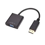 Chenyang DP to VGA Adapter,DP DisplayPort Male Source to VGA Female Display Monitor Converter Cable Adapter