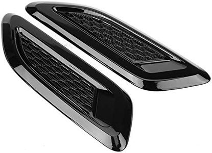Hood Air Vent Outlet Wing Trim Cover Intake Scoop Turbo Bonnet Vent Cover Decor for Range Evoque 2012-2018