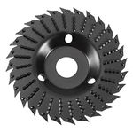 Be In Your Mind Wood Carving Disc Wood Cutting Wheel 28-Tooth Cutting Wheel Wood Shaping Carving Wheel Carving Tools for Cutting Polishing Wood Grinding