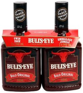 Kraft Heinz Food Bullseye BBQ Sauce 1.88 L Bottle 1463 g Pack of 2