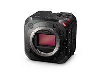 Panasonic LUMIX BS1H Full Frame Box-style Cinema Camera, Compact Body with 6K 24p / 5.9K 30P 10-bit Unlimited Video Recording and Multicam Control Black