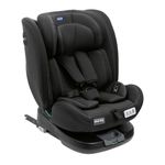 Chicco Unico Evo I-Size Car Seat for 0 months- approx. 12 years (40 Cm to 150 Cm tall) Boy,Girl, Easy installation with Isize (ISOFIX), Rear & Forward Facing, 5 Reclining Positions, Extendable Headrest (Black)