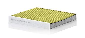 MANN-FILTER FP 26 009 Cabin Air Filter - CARS + TRANSPORTERS, Yellow