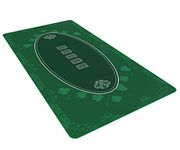 Bullets Playing Cards Poker mat (layout) 180 x 90 cm Floral Design - enhance your games night