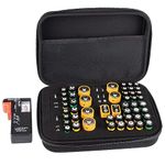 Venom Battery Storage Case and Organiser with Battery Charge Tester