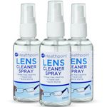 Lens Cleaning Spray, 3 Pack of Glasses Cleaning Spray, Cleaner for Glass, Plastic, Spectacles, Microscopes, Digital Screens, and Ski Goggles, Perfect to clean the lens of your DSLR and smartphone