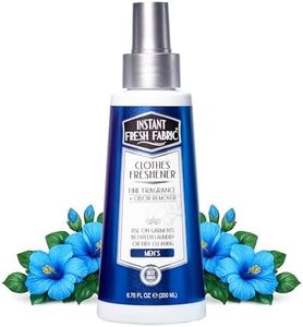 Instant Fresh Air Fabric Freshener Spray & Deodorizer Odor Eliminator - Works Instantly with Noxban™ - Eco-Friendly Fabric Refresher & Odor Neutralizer - Safe for Garments, Linens, Bedding - Men's