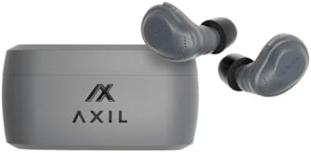 Axil XCOR Electronic Earplugs for Shooting & Hunting – Tactical Earbuds with Noise Reduction – Waterproof & USB-C Charging