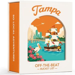 Tampa Adventure Bucket List Cards, 50 Scratch Off Cards