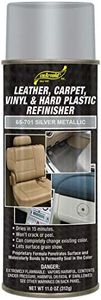 SM Arnold Refinishing Spray Paint - SILVER METALLIC 11 Oz. - For Leather, Carpet, Vinyl, Metal, Plastic, Polycarbonate, Polypropylene, Acrylic, Lexan, Fiberglass | Pro Grade Aerosol Refinisher