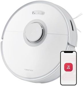 roborock Q7 Max Robot Vacuum and Mop Cleaner, 4200Pa Strong Suction, Lidar Navigation, Multi-Level Mapping, No-Go&No-Mop Zones, 180mins Runtime, Works with Alexa, Perfect for Pet Hair(White)