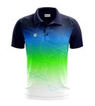 Inkholic Men's Cricket Sports Dry Fit Regular Fit Jersey In1500 (Medium) | Multicolour