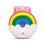 StarAndDaisy Toddler Rainbow Donut Backpack, Kindergarten Preschool Mini Bag for Kids, Nice Birthday Gifts for Girls & Boys