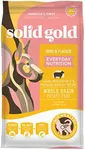 Solid Gold Hund N Flocken - Dry Dog Food w/Lamb, Rice & Pearled Barley - Digestive Probiotics for Dogs - Gut Health & Immune Support - Omega 3, Superfoods & Antioxidants - 4 LB